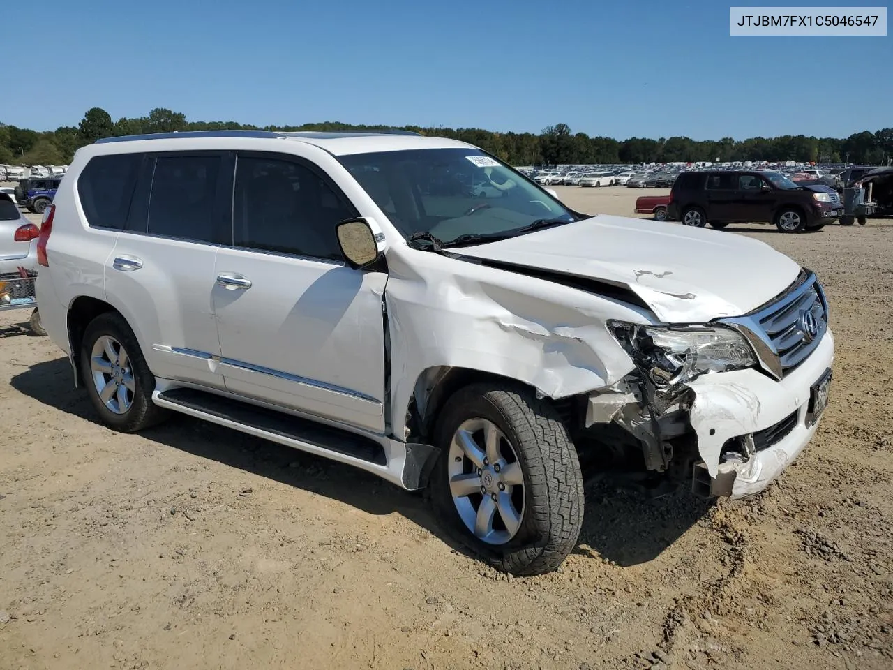 2012 Lexus Gx 460 VIN: JTJBM7FX1C5046547 Lot: 75065724