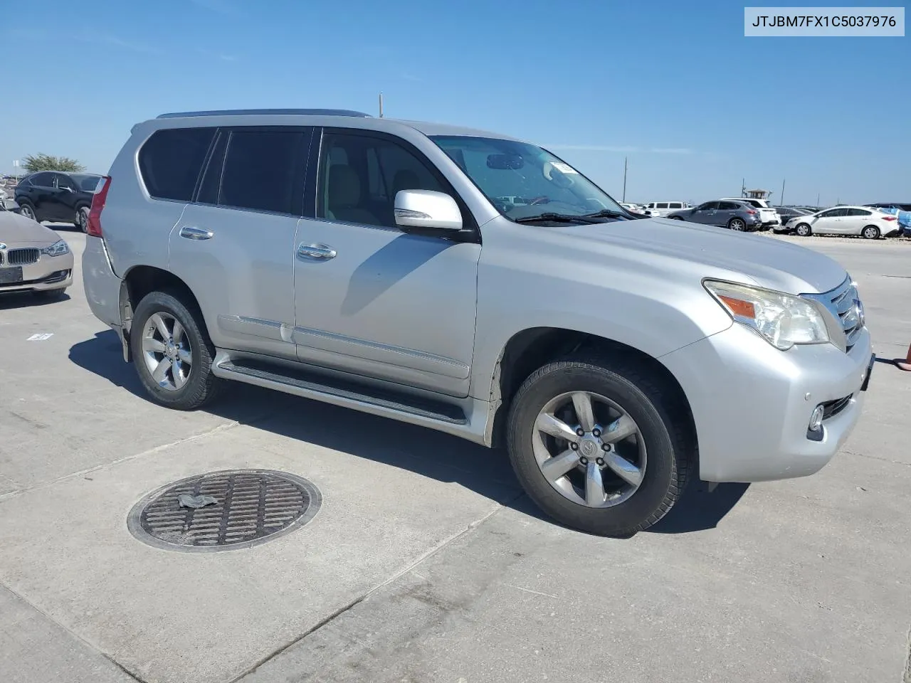 2012 Lexus Gx 460 VIN: JTJBM7FX1C5037976 Lot: 77280994