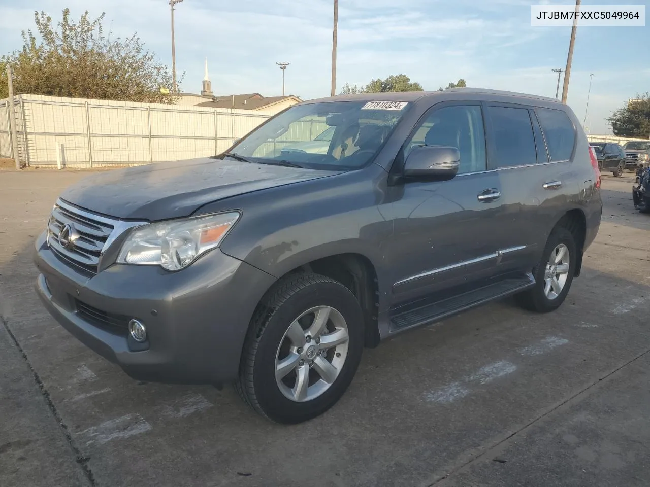 2012 Lexus Gx 460 VIN: JTJBM7FXXC5049964 Lot: 77810324