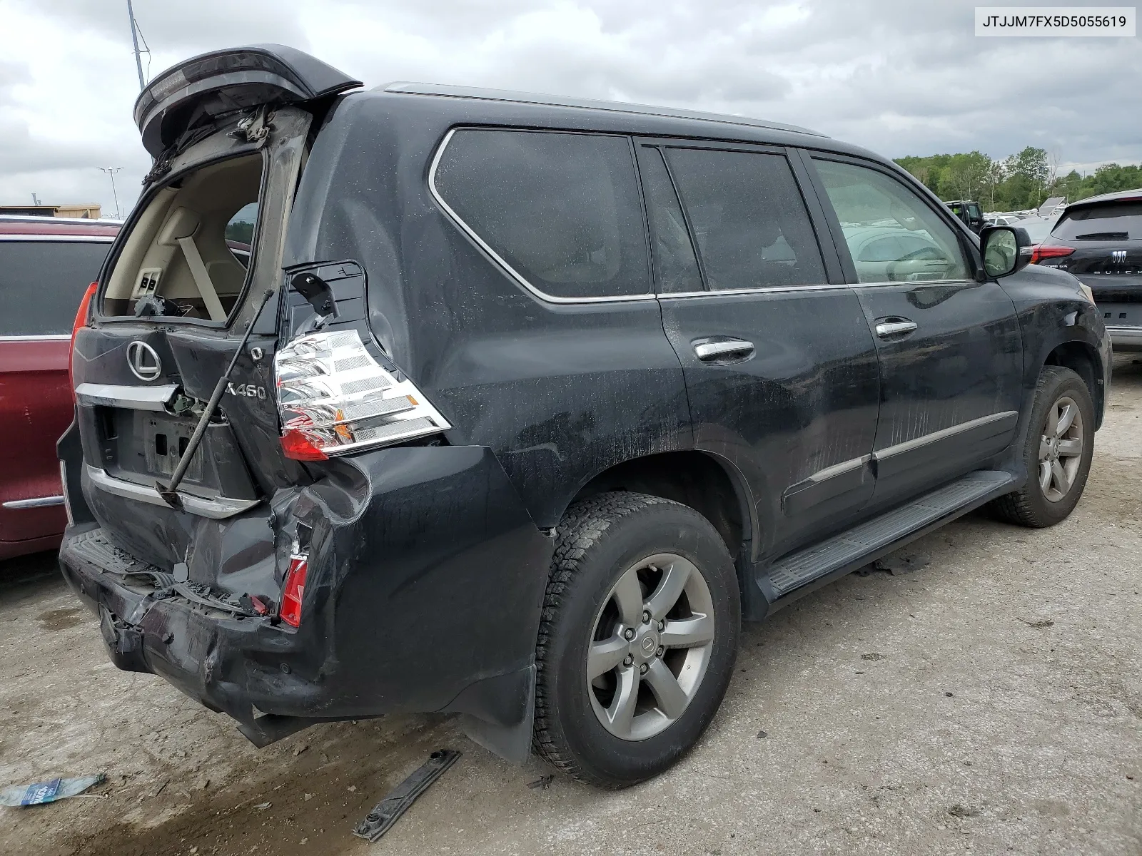 JTJJM7FX5D5055619 2013 Lexus Gx 460 Premium