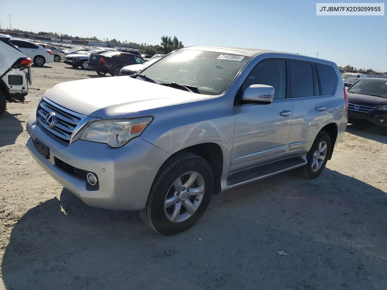 2013 Lexus Gx 460 VIN: JTJBM7FX2D5059955 Lot: 71422084