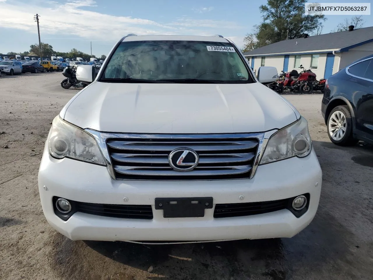 2013 Lexus Gx 460 VIN: JTJBM7FX7D5063287 Lot: 73055404