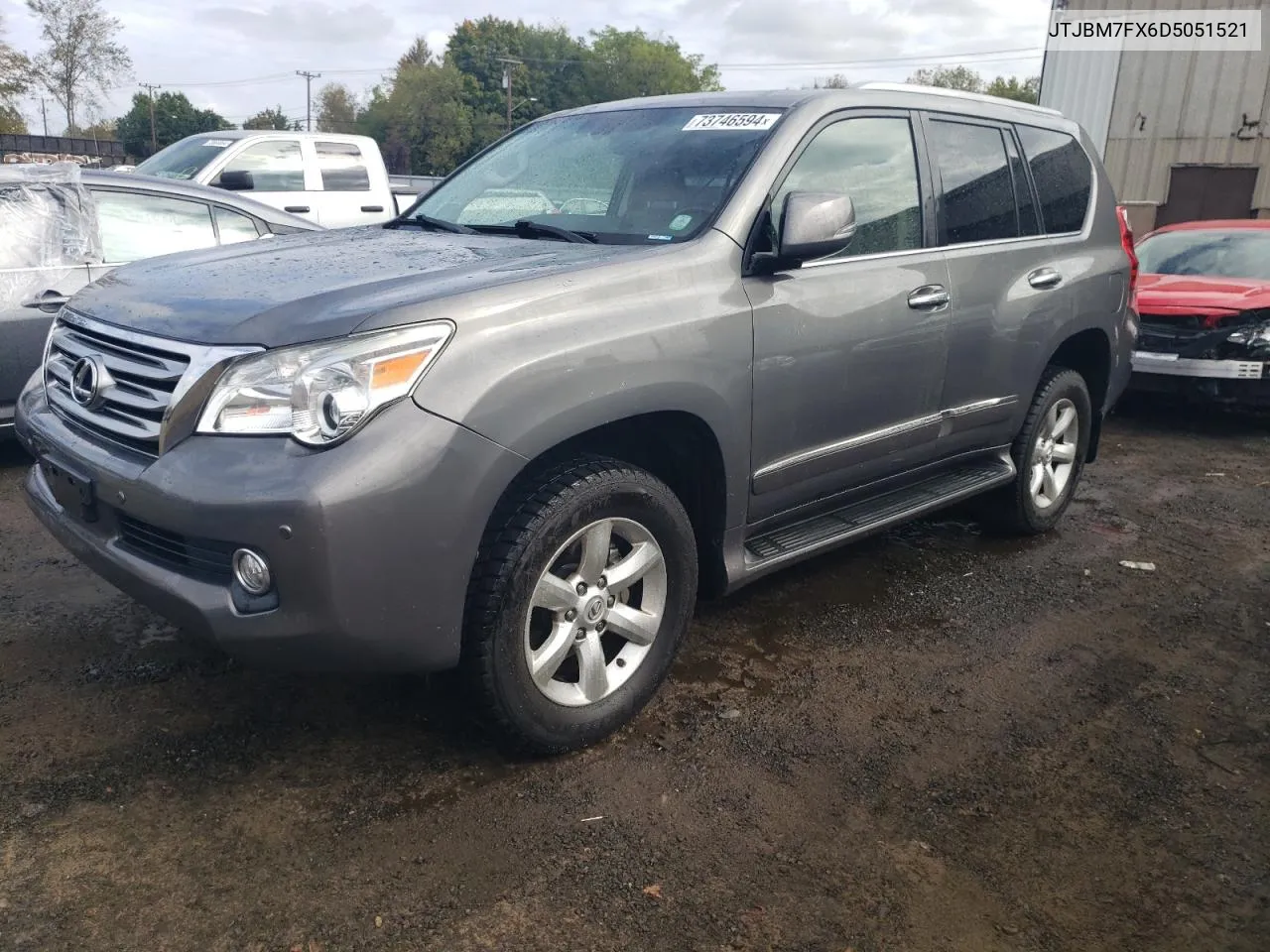 2013 Lexus Gx 460 VIN: JTJBM7FX6D5051521 Lot: 73746594