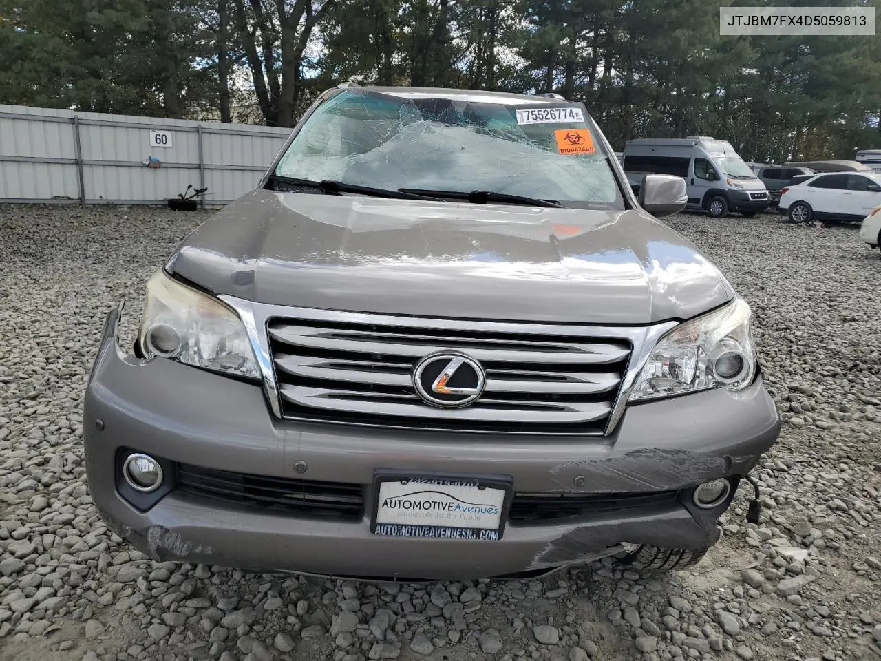 2013 Lexus Gx 460 VIN: JTJBM7FX4D5059813 Lot: 75526774