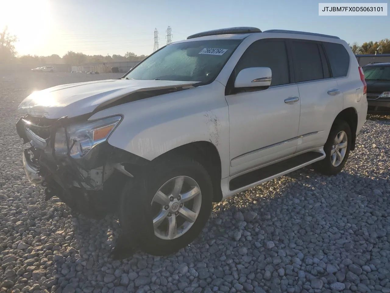 2013 Lexus Gx 460 VIN: JTJBM7FX0D5063101 Lot: 75626764