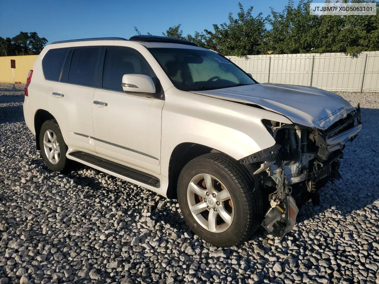 2013 Lexus Gx 460 VIN: JTJBM7FX0D5063101 Lot: 75626764