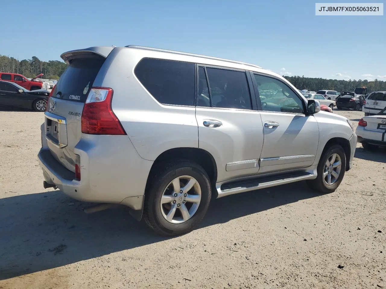 2013 Lexus Gx 460 VIN: JTJBM7FX0D5063521 Lot: 75819444