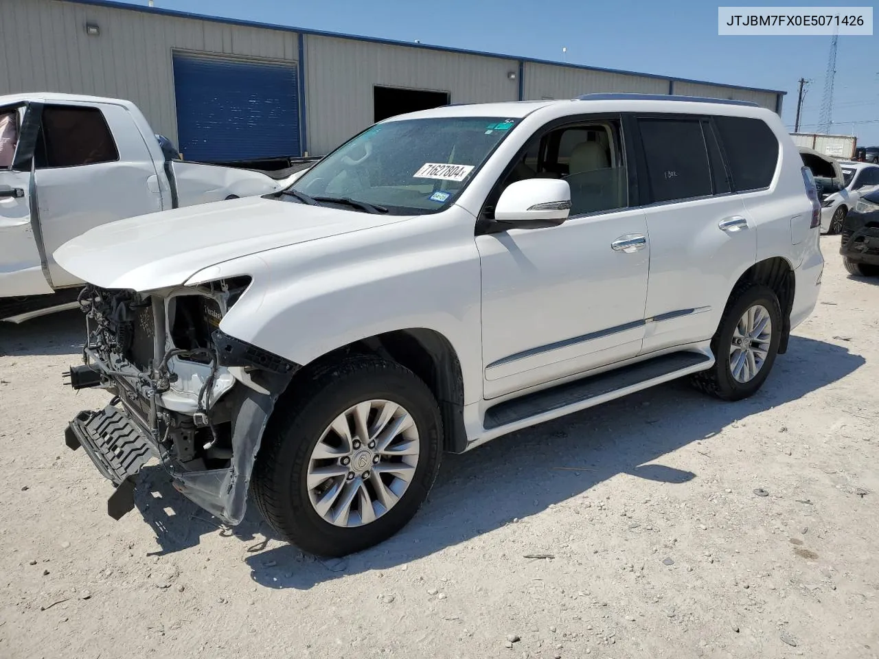 2014 Lexus Gx 460 VIN: JTJBM7FX0E5071426 Lot: 71627804