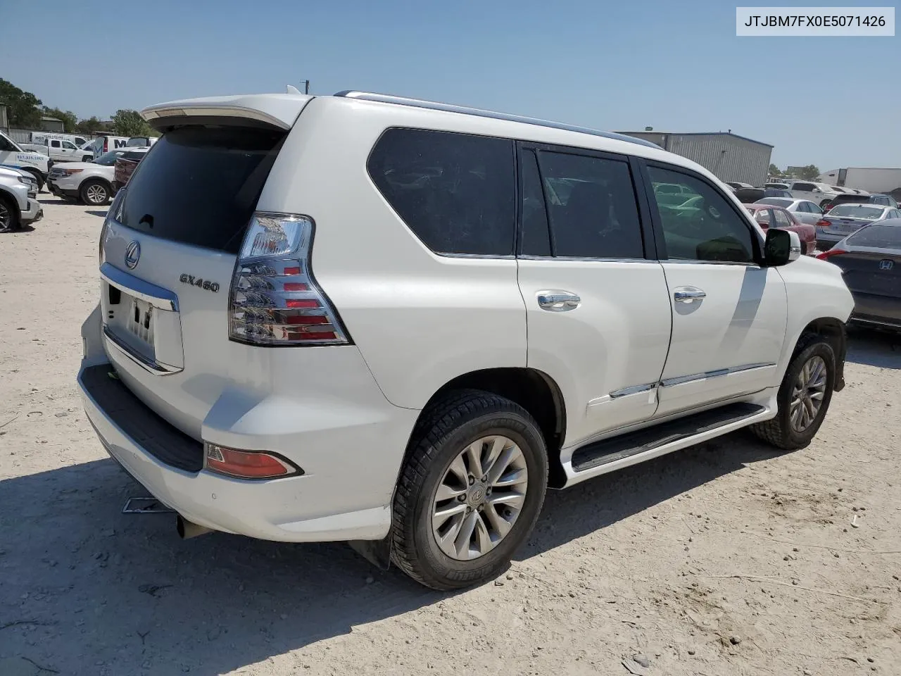 2014 Lexus Gx 460 VIN: JTJBM7FX0E5071426 Lot: 71627804