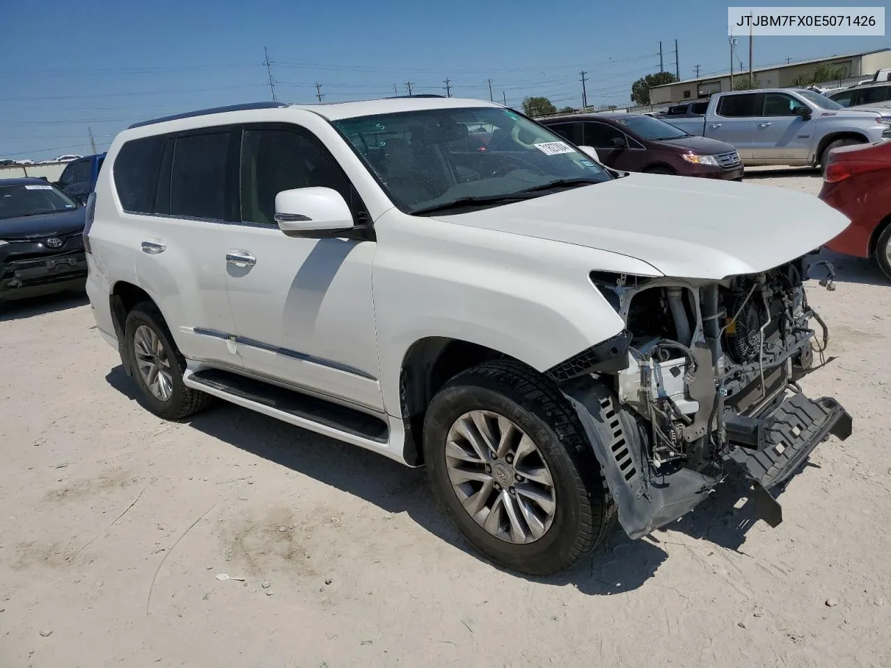 2014 Lexus Gx 460 VIN: JTJBM7FX0E5071426 Lot: 71627804