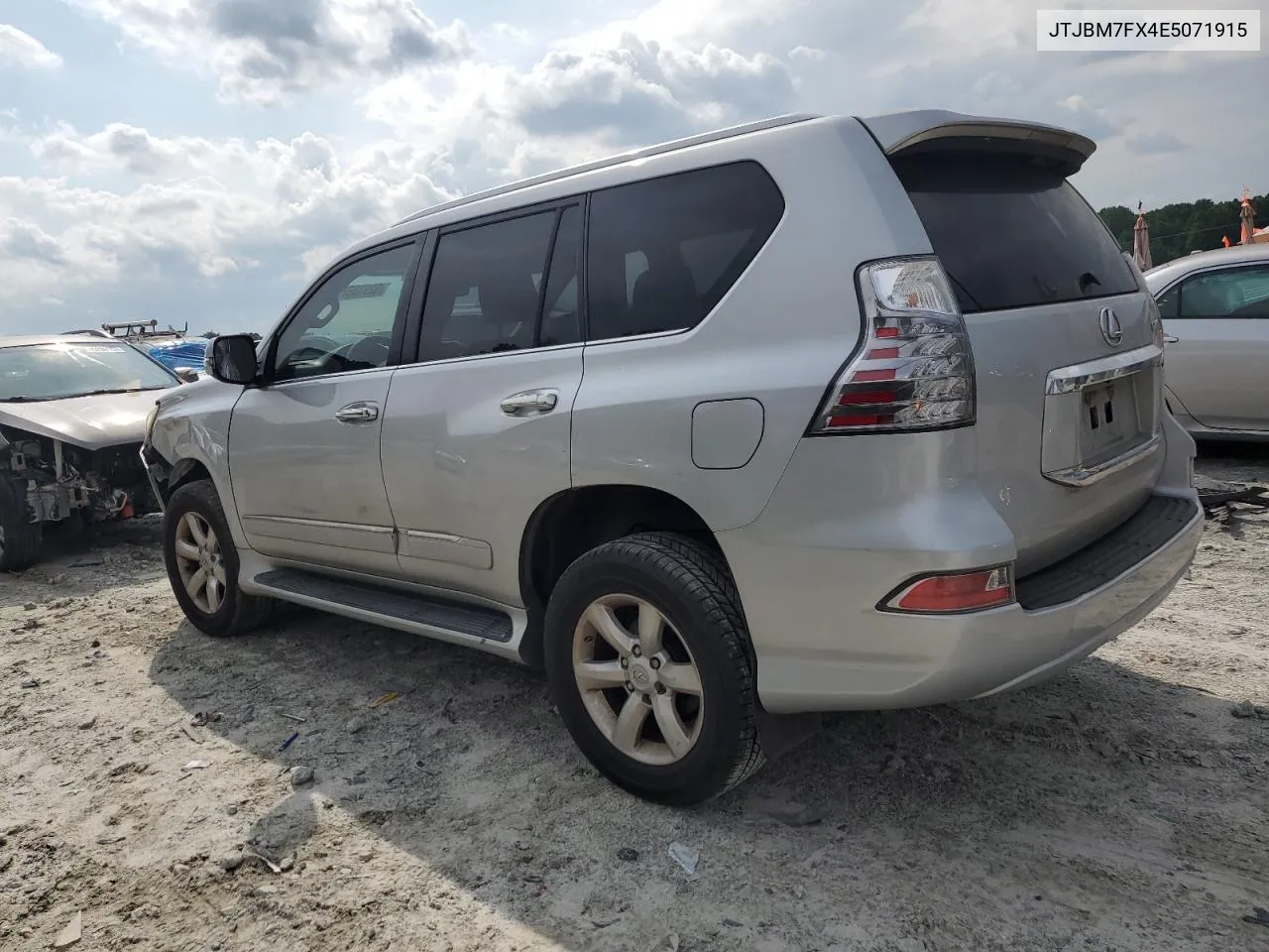 2014 Lexus Gx 460 VIN: JTJBM7FX4E5071915 Lot: 74233634