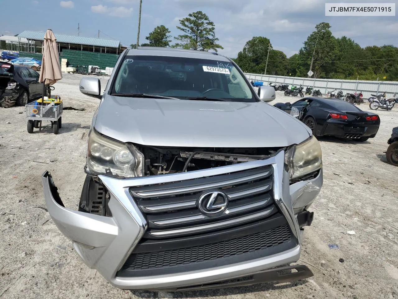 2014 Lexus Gx 460 VIN: JTJBM7FX4E5071915 Lot: 74233634