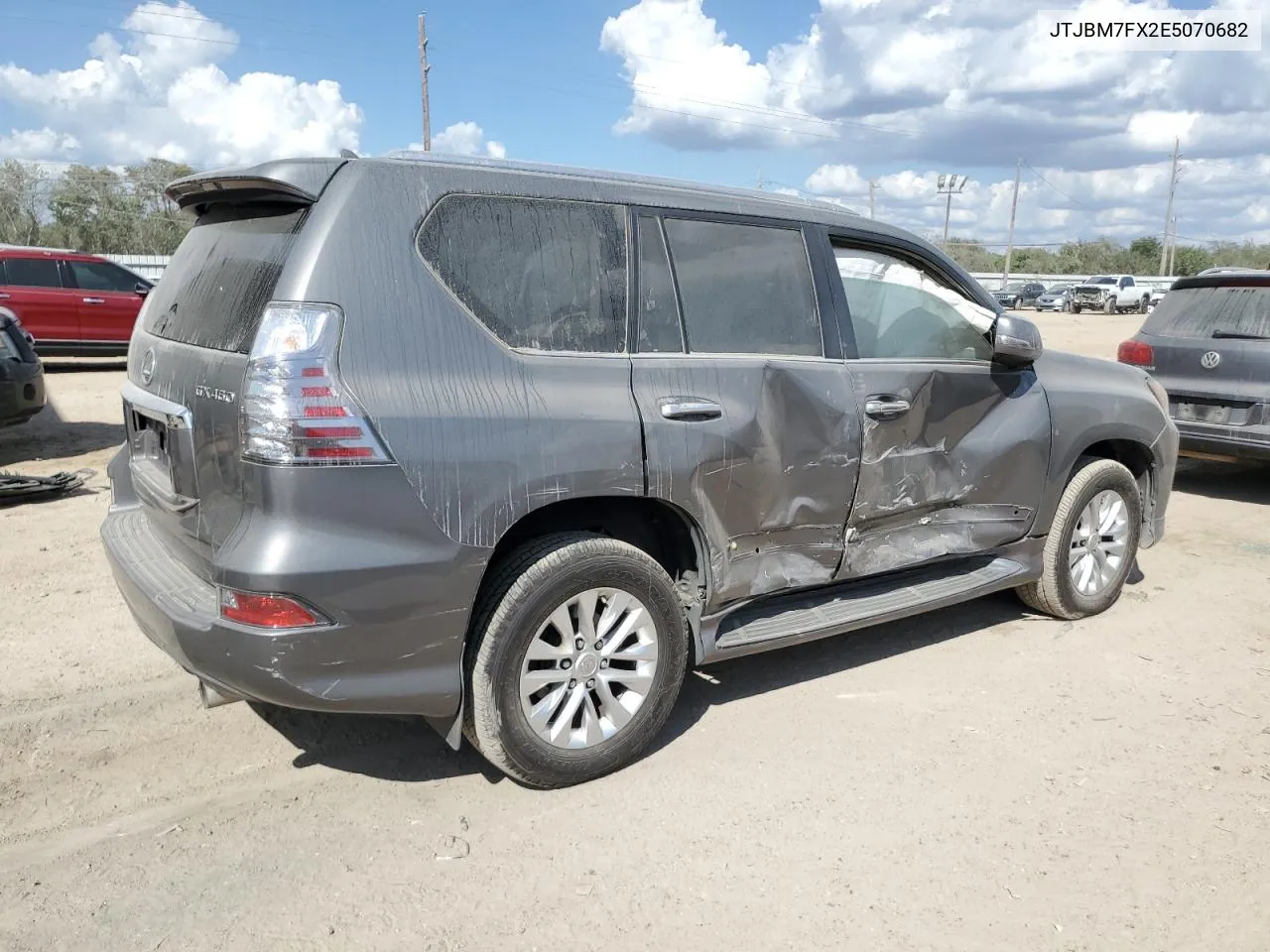 2014 Lexus Gx 460 VIN: JTJBM7FX2E5070682 Lot: 77862114