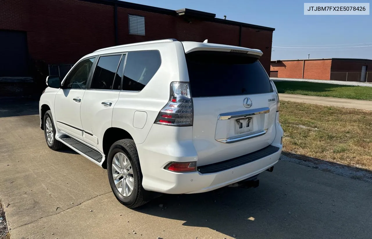 2014 Lexus Gx 460 VIN: JTJBM7FX2E5078426 Lot: 78621804