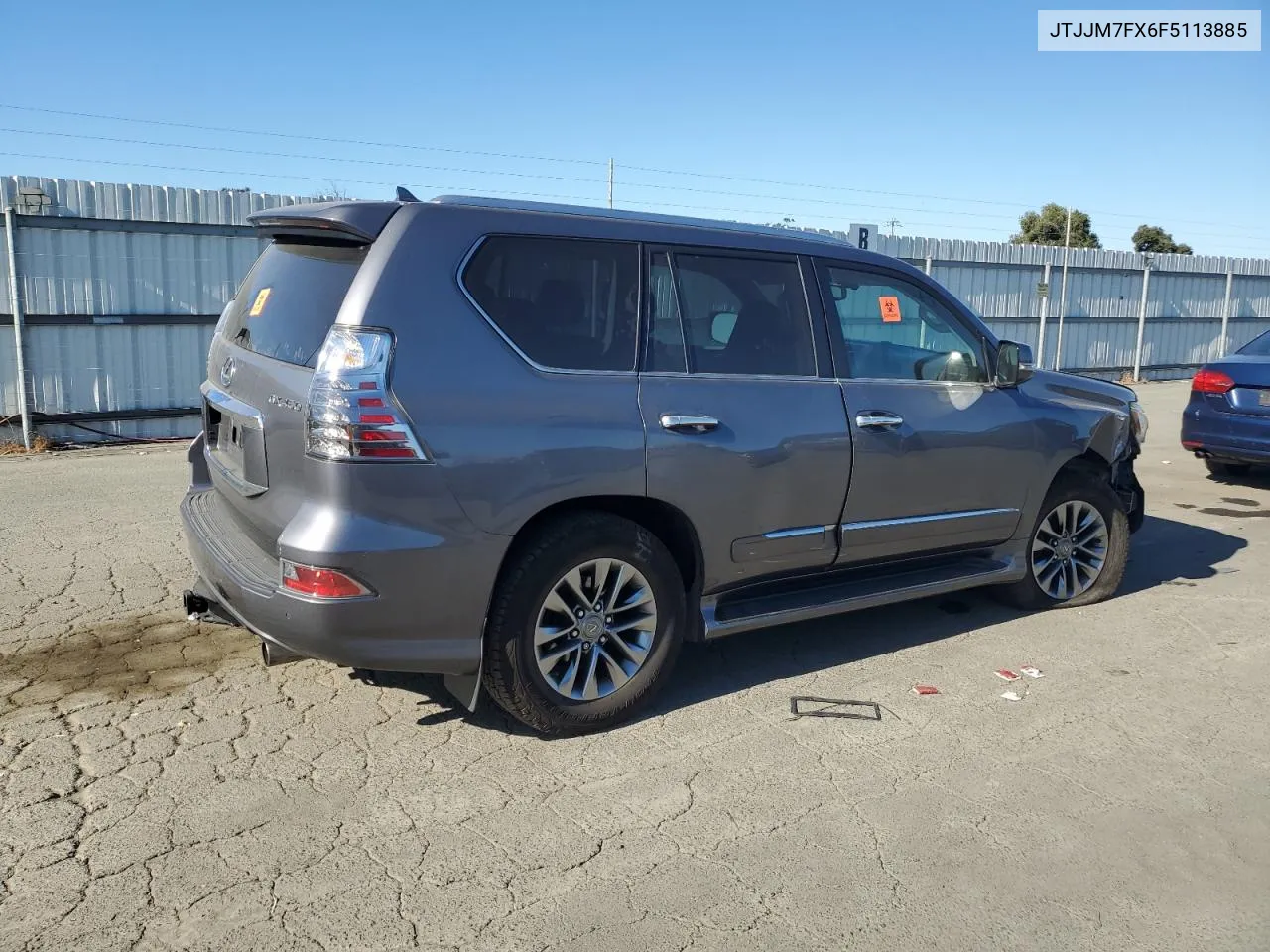 2015 Lexus Gx 460 Premium VIN: JTJJM7FX6F5113885 Lot: 61332224