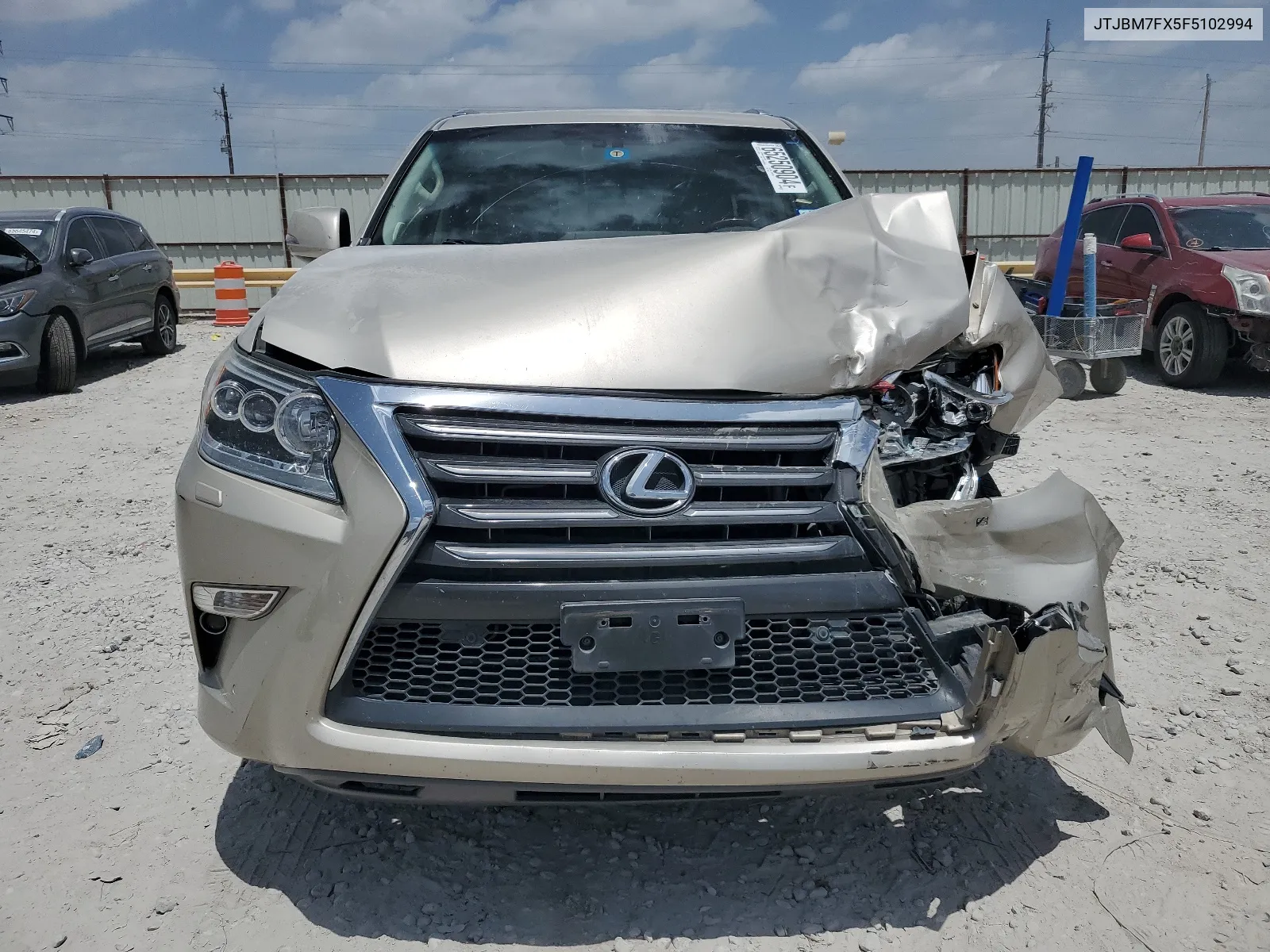 2015 Lexus Gx 460 VIN: JTJBM7FX5F5102994 Lot: 65250904