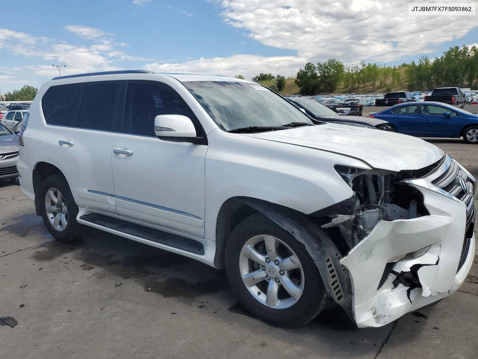 2015 Lexus Gx 460 VIN: JTJBM7FX7F5093862 Lot: 67334324