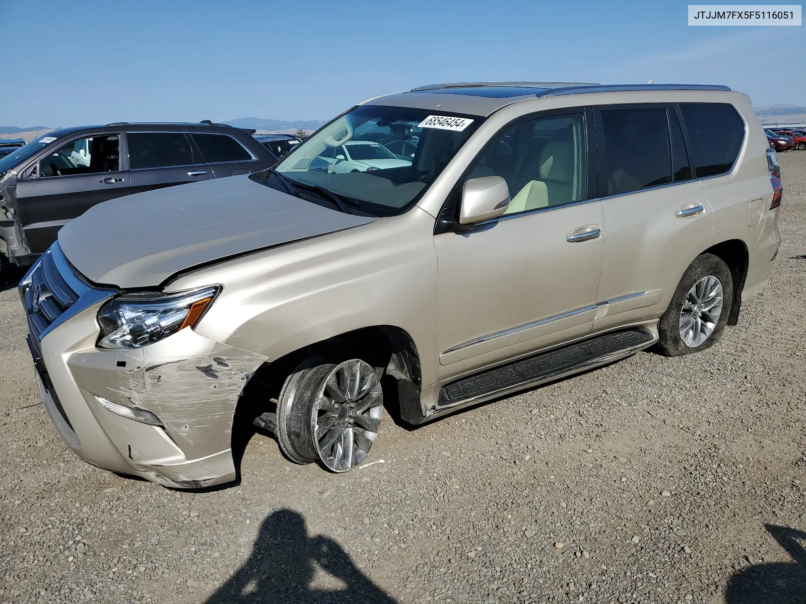 2015 Lexus Gx 460 Premium VIN: JTJJM7FX5F5116051 Lot: 68546454