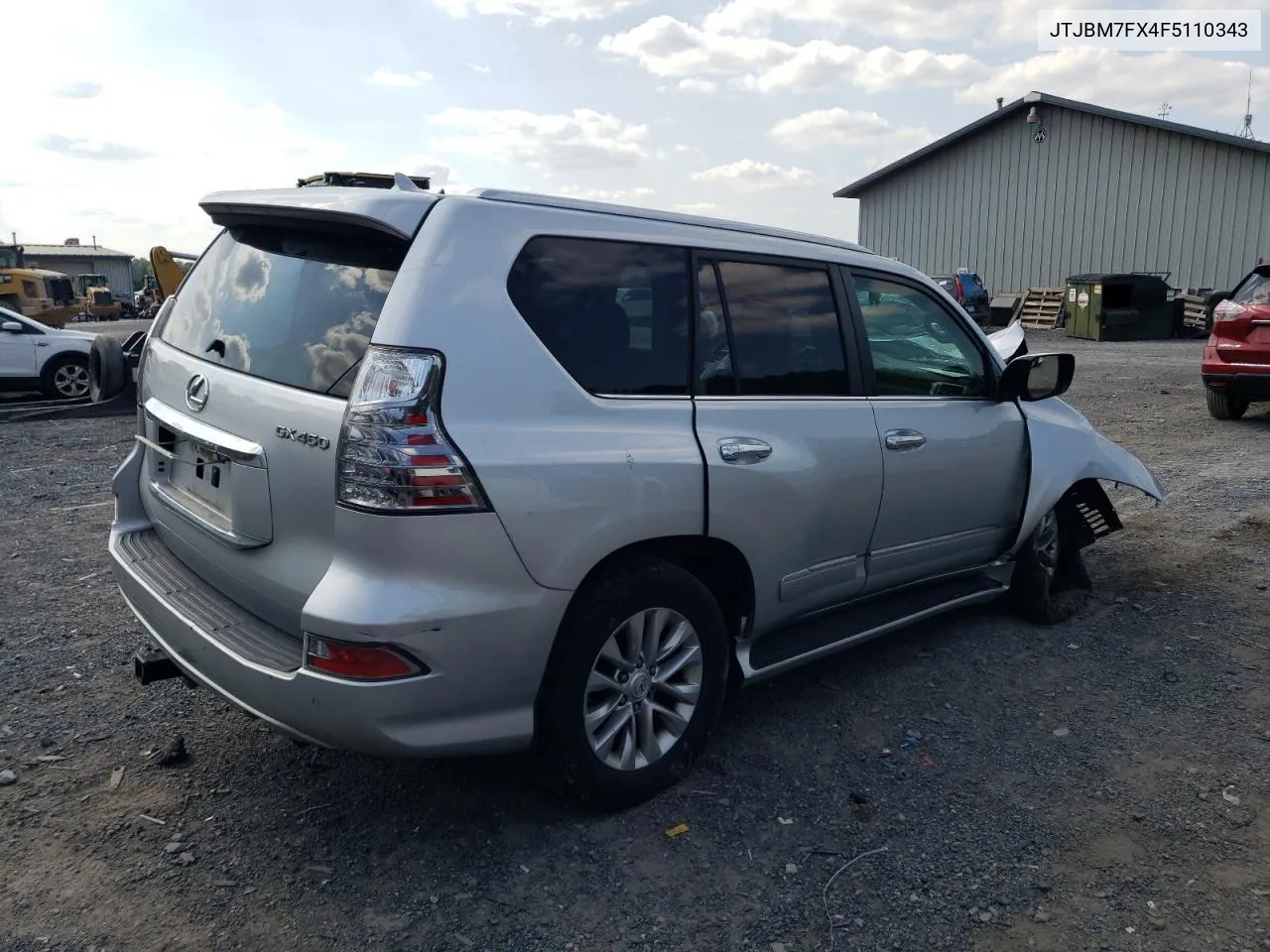 2015 Lexus Gx 460 VIN: JTJBM7FX4F5110343 Lot: 69617454