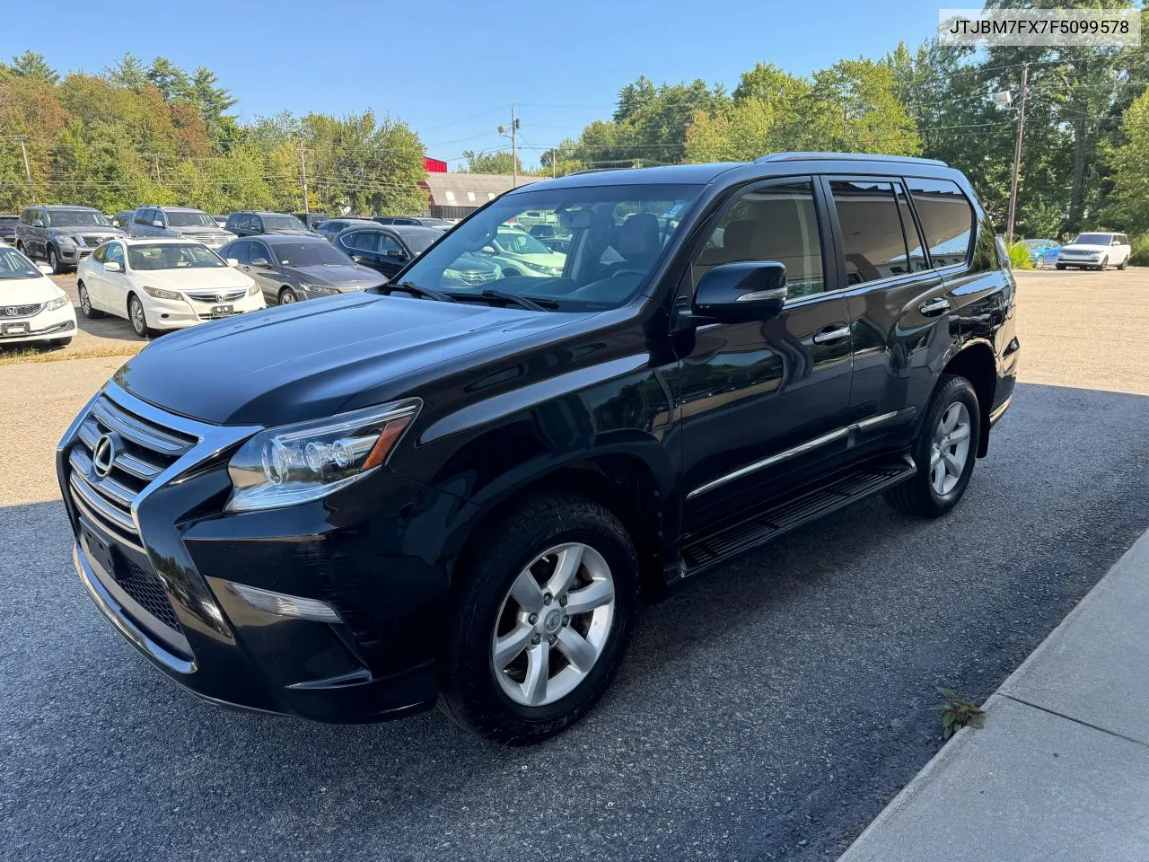 2015 Lexus Gx 460 VIN: JTJBM7FX7F5099578 Lot: 70291524