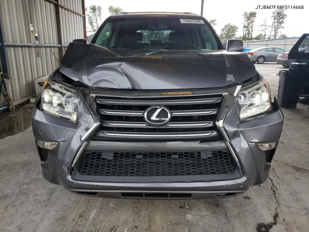 2015 Lexus Gx 460 VIN: JTJBM7FX8F5114668 Lot: 73557744