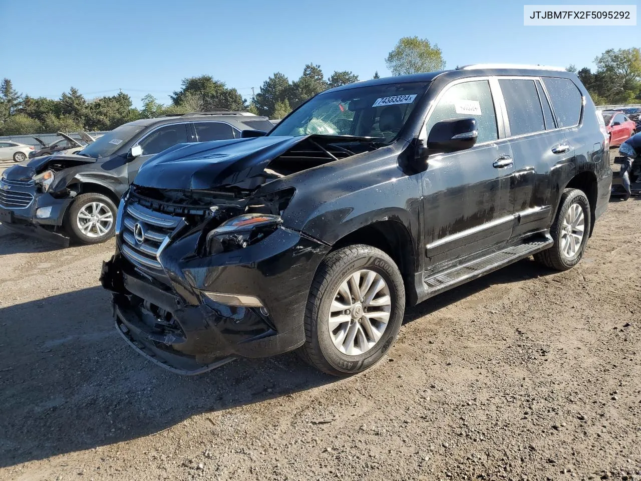 2015 Lexus Gx 460 VIN: JTJBM7FX2F5095292 Lot: 74383324