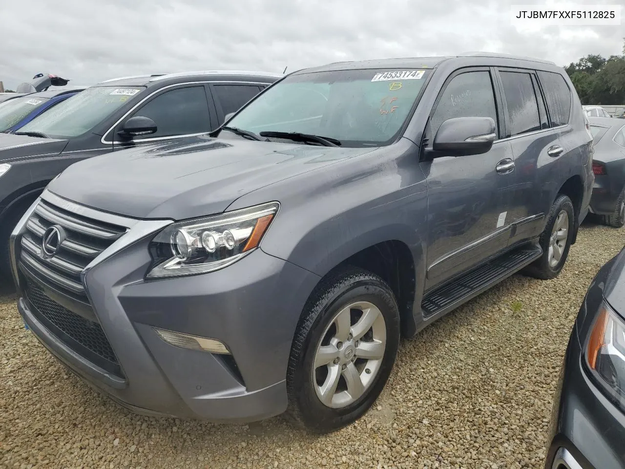 2015 Lexus Gx 460 VIN: JTJBM7FXXF5112825 Lot: 74533174