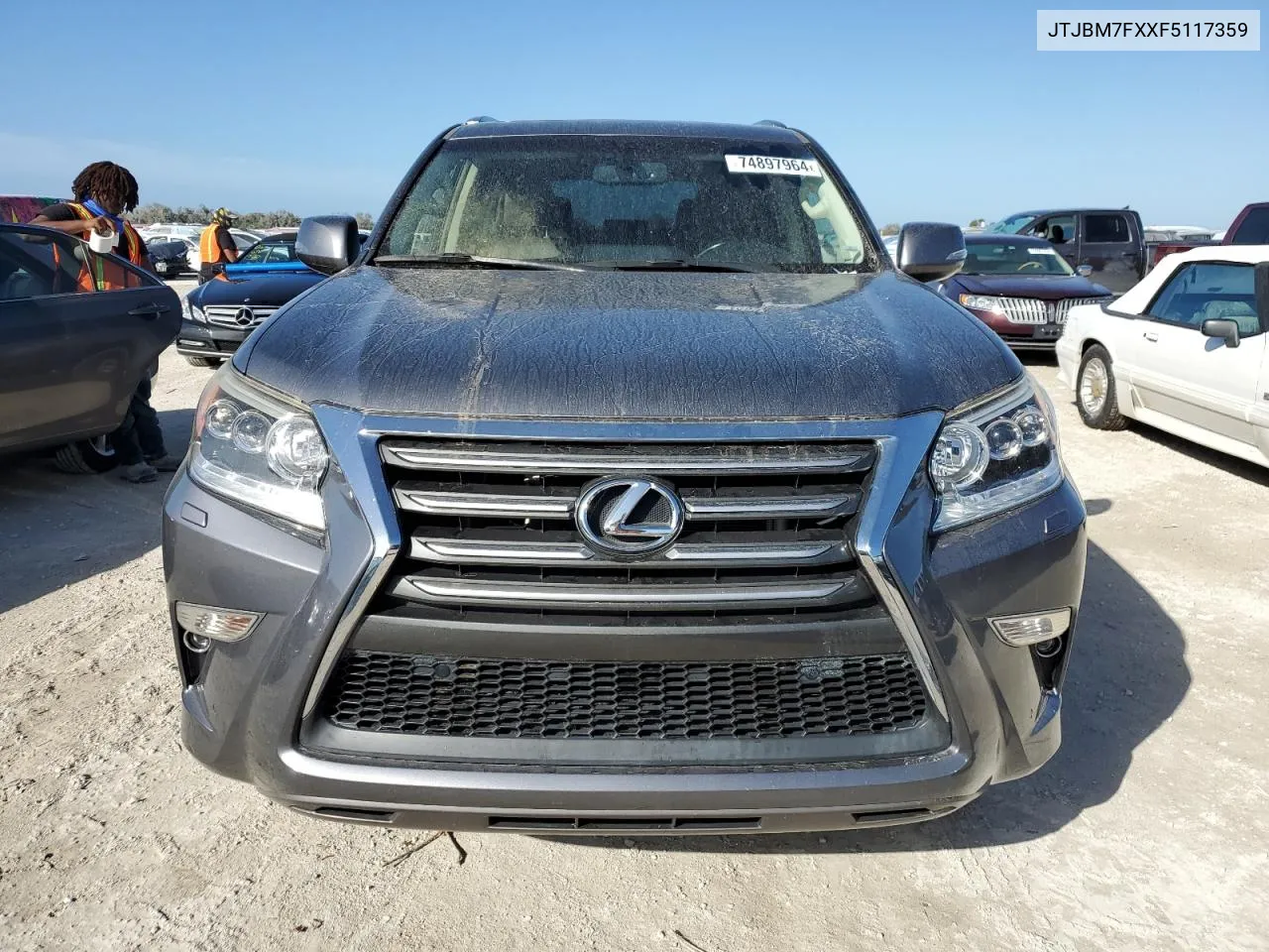 2015 Lexus Gx 460 VIN: JTJBM7FXXF5117359 Lot: 74897964