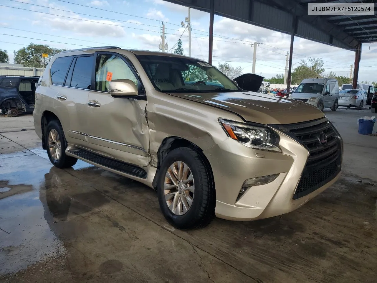 2015 Lexus Gx 460 VIN: JTJBM7FX7F5120574 Lot: 78189603