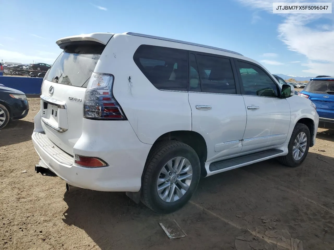 2015 Lexus Gx 460 VIN: JTJBM7FX5F5096047 Lot: 78940974