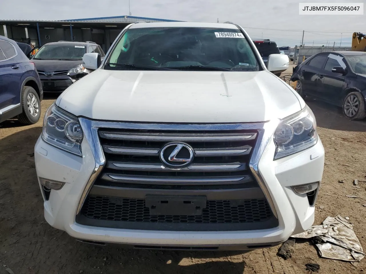 2015 Lexus Gx 460 VIN: JTJBM7FX5F5096047 Lot: 78940974