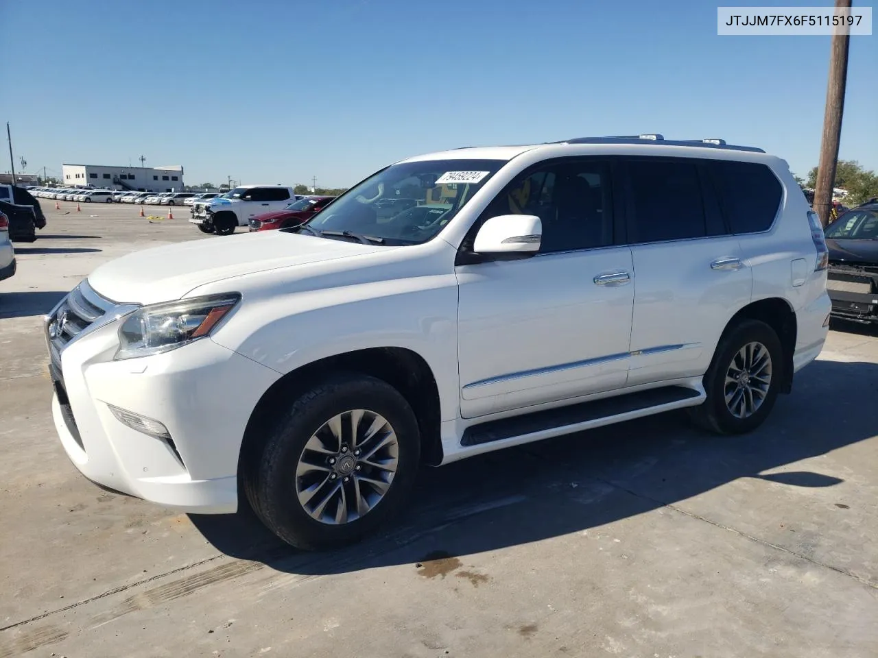 2015 Lexus Gx 460 Premium VIN: JTJJM7FX6F5115197 Lot: 79459224