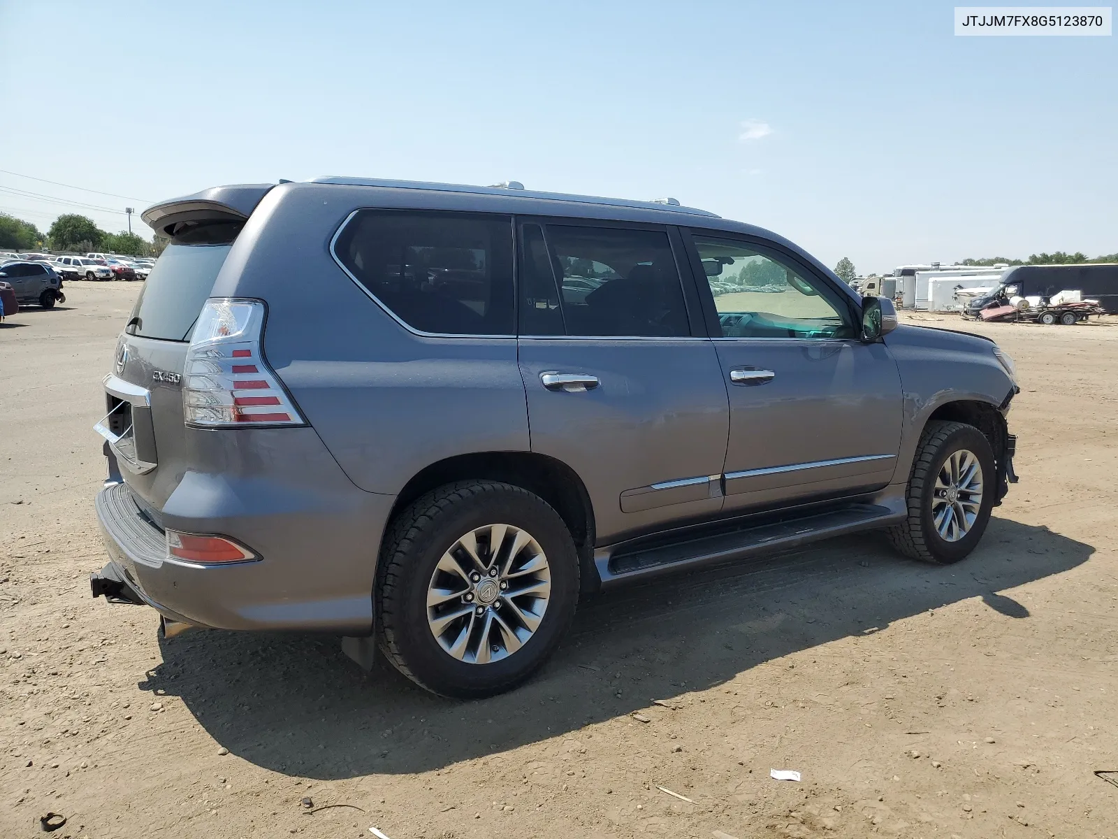 2016 Lexus Gx 460 Premium VIN: JTJJM7FX8G5123870 Lot: 62716024