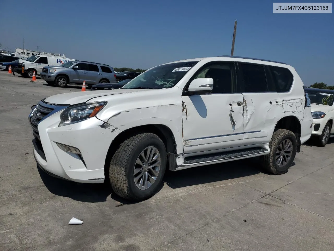 2016 Lexus Gx 460 Premium VIN: JTJJM7FX4G5123168 Lot: 68614804