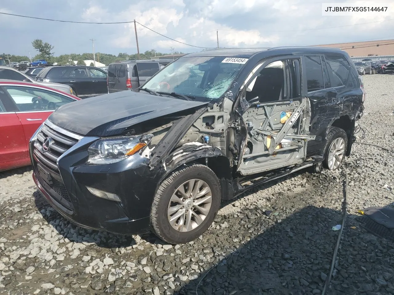 2016 Lexus Gx 460 VIN: JTJBM7FX5G5144647 Lot: 69153454