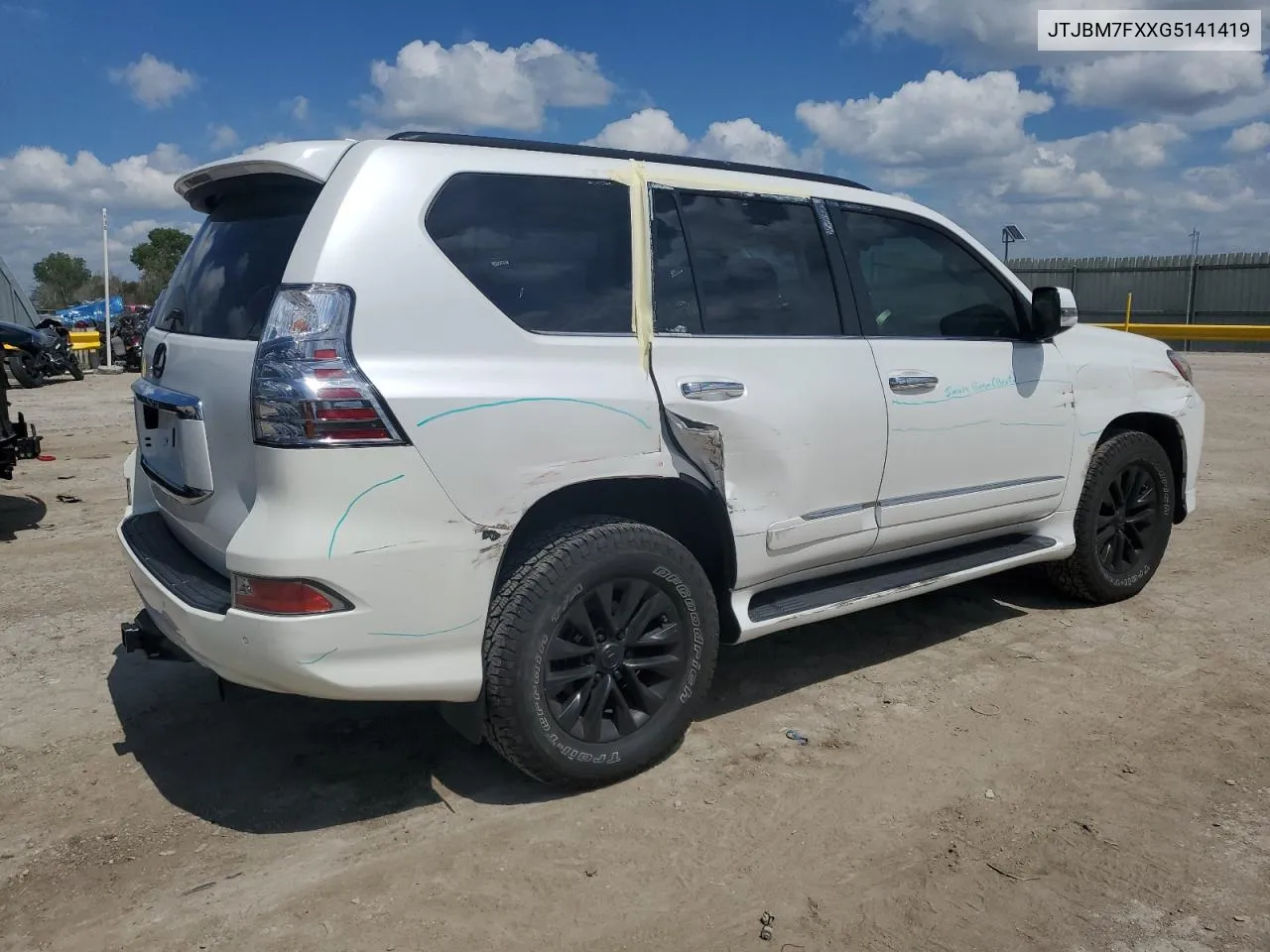 2016 Lexus Gx 460 VIN: JTJBM7FXXG5141419 Lot: 69630964