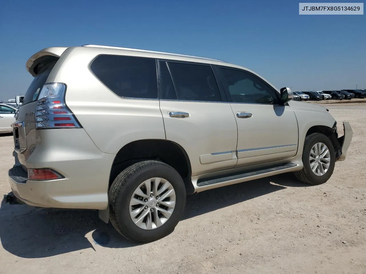 2016 Lexus Gx 460 VIN: JTJBM7FX8G5134629 Lot: 70508294