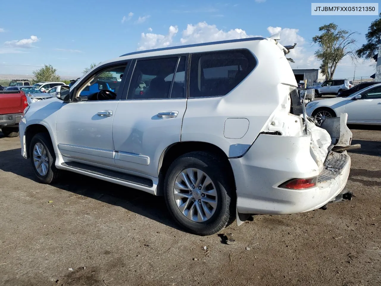 2016 Lexus Gx 460 VIN: JTJBM7FXXG5121350 Lot: 70874434