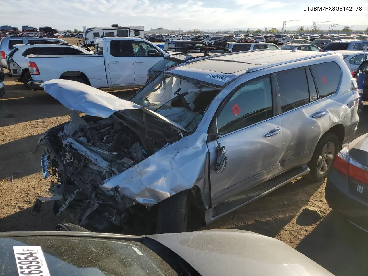 2016 Lexus Gx 460 VIN: JTJBM7FX8G5142178 Lot: 71490154