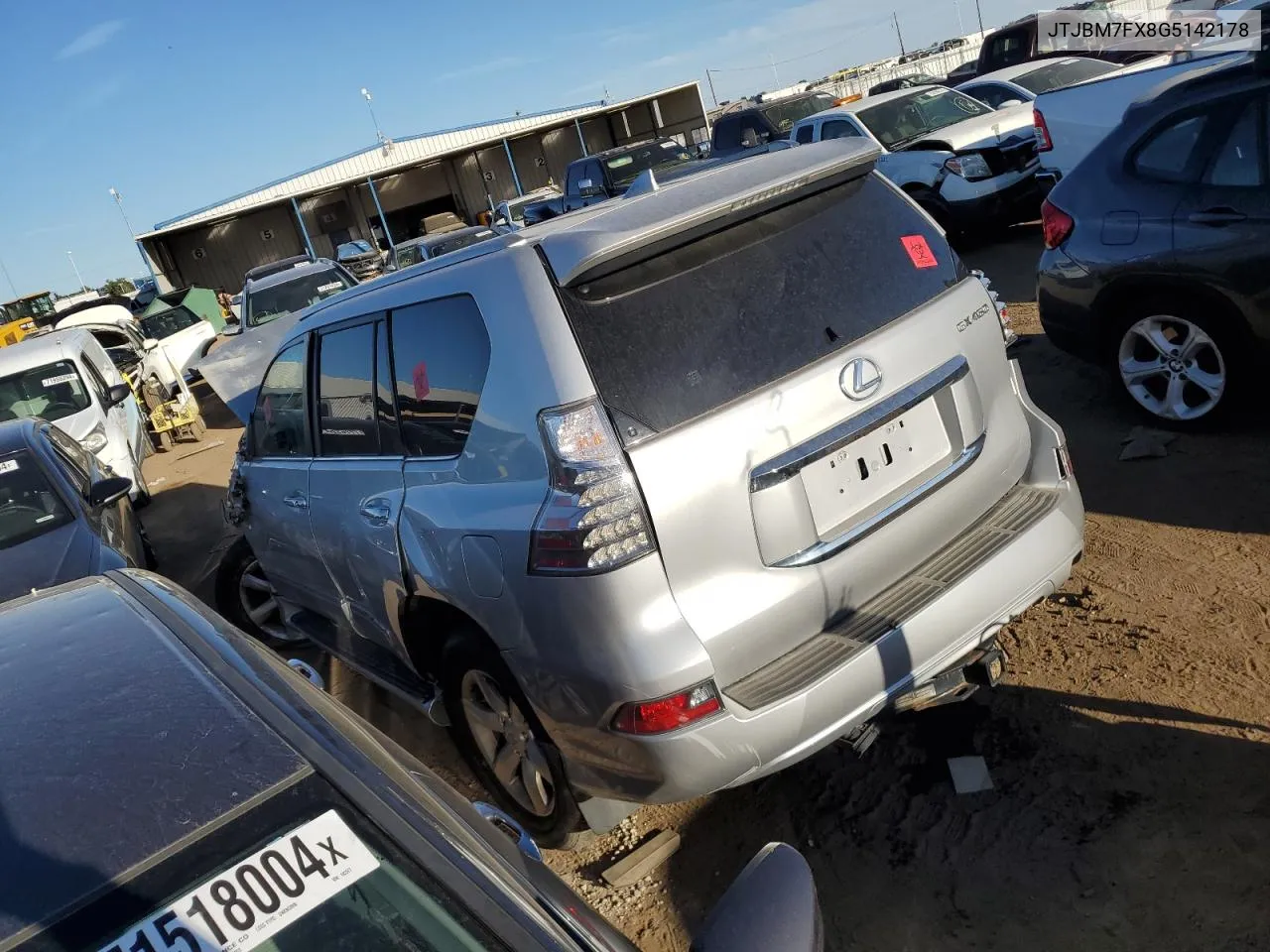 2016 Lexus Gx 460 VIN: JTJBM7FX8G5142178 Lot: 71490154