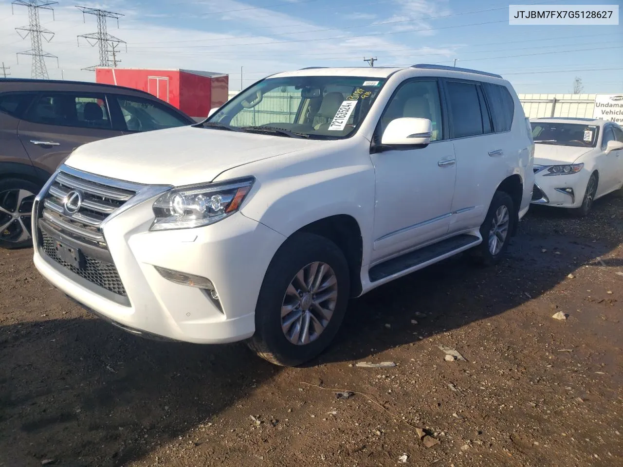 2016 Lexus Gx 460 VIN: JTJBM7FX7G5128627 Lot: 72163524