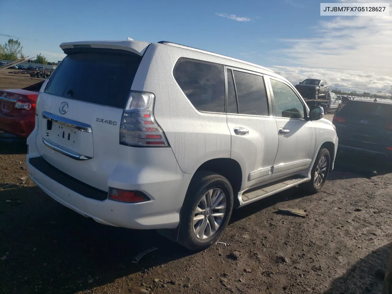 2016 Lexus Gx 460 VIN: JTJBM7FX7G5128627 Lot: 72163524