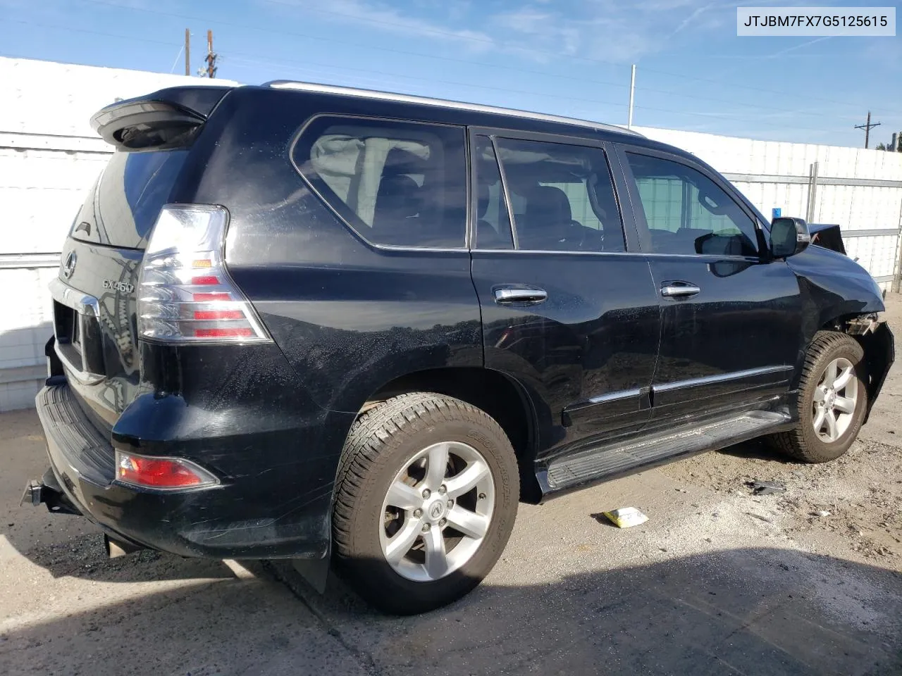 2016 Lexus Gx 460 VIN: JTJBM7FX7G5125615 Lot: 72857124