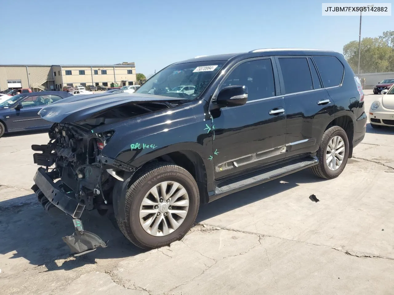 2016 Lexus Gx 460 VIN: JTJBM7FX5G5142882 Lot: 73370994