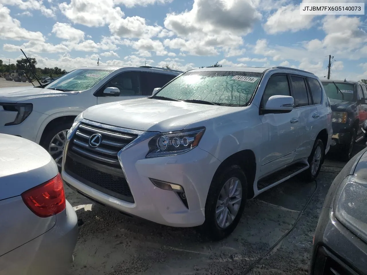 2016 Lexus Gx 460 VIN: JTJBM7FX6G5140073 Lot: 74171714