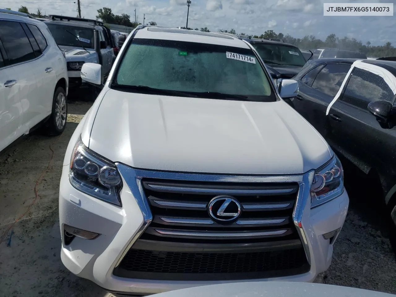 2016 Lexus Gx 460 VIN: JTJBM7FX6G5140073 Lot: 74171714