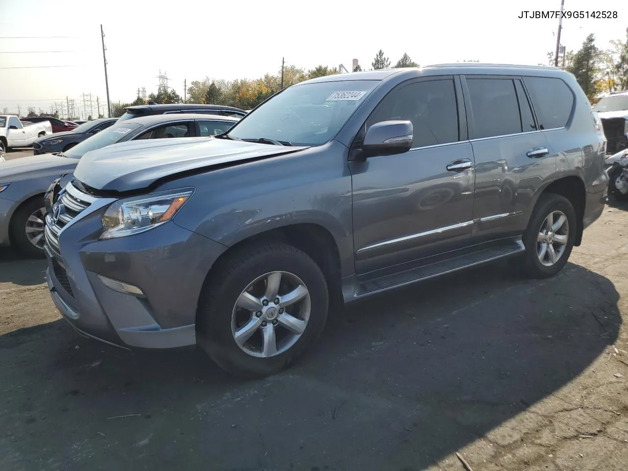 2016 Lexus Gx 460 VIN: JTJBM7FX9G5142528 Lot: 75362244