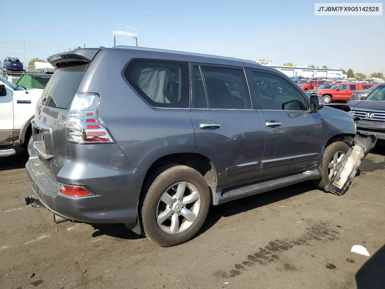 2016 Lexus Gx 460 VIN: JTJBM7FX9G5142528 Lot: 75362244