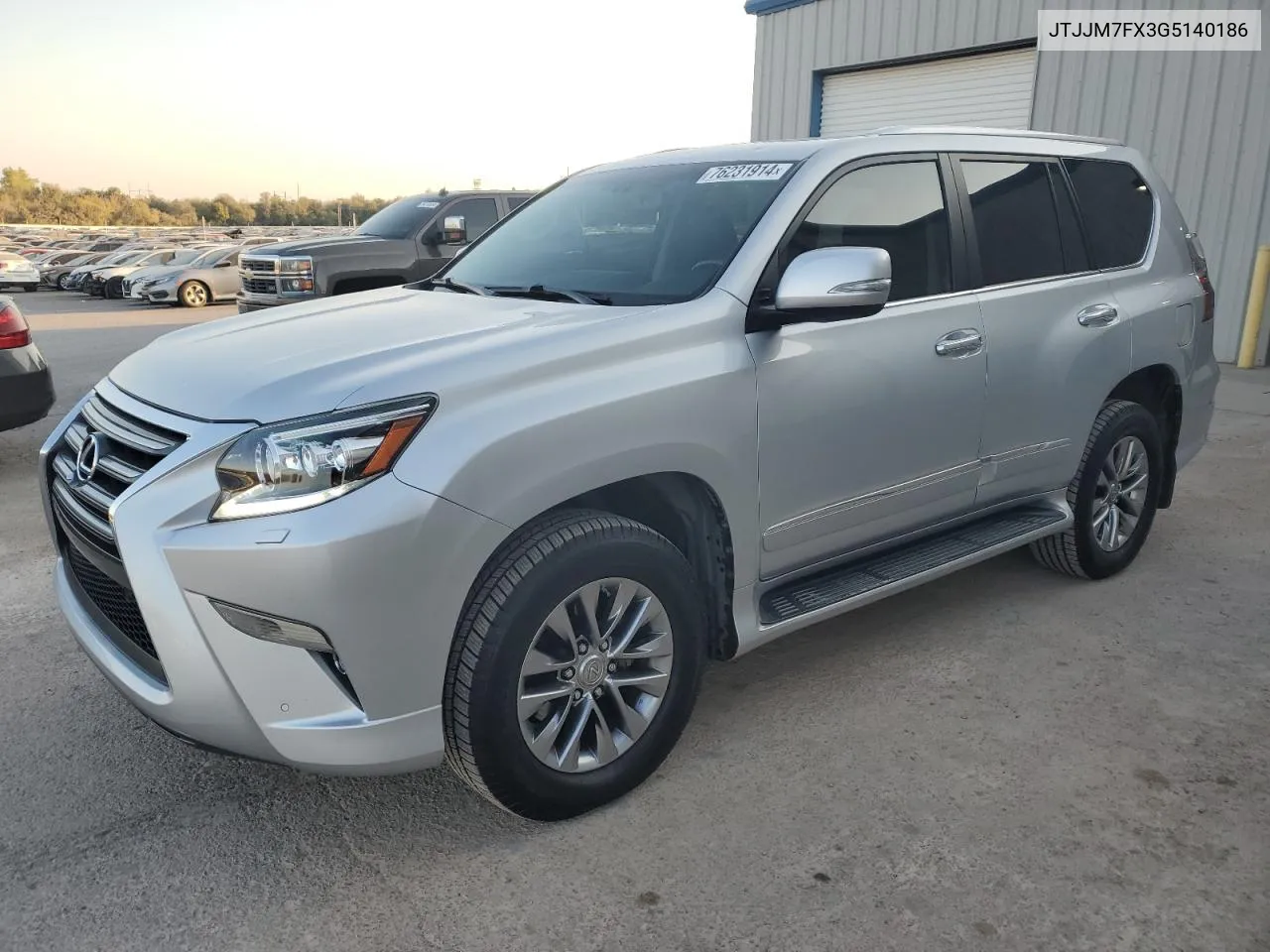 2016 Lexus Gx 460 Premium VIN: JTJJM7FX3G5140186 Lot: 76231914