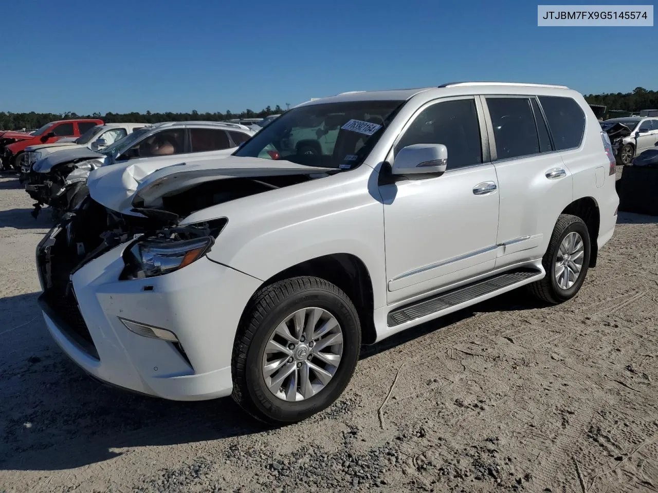 2016 Lexus Gx 460 VIN: JTJBM7FX9G5145574 Lot: 76392164